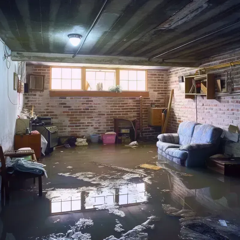 Flooded Basement Cleanup in Tioga, ND